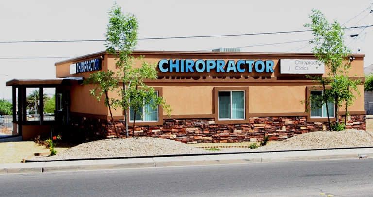 Chiropractic Clinics of Nevada office from Water Street